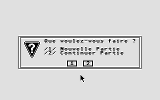 Aventura I - Le Manoir Maudit atari screenshot